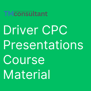 Driver CPC Presentations Course Material