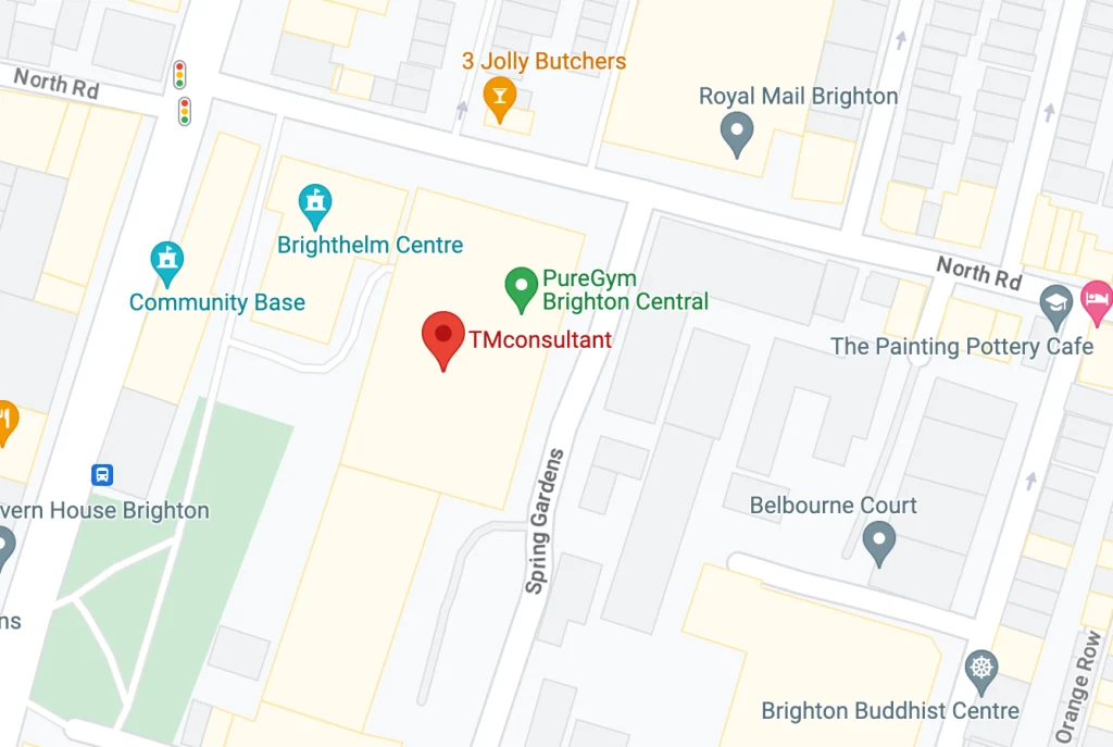 TMconsultant location map